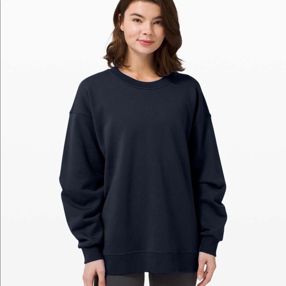 Lululemon Perfectly Oversized Crew, True Navy